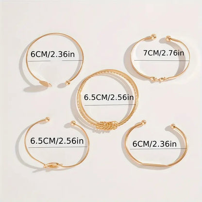 Knotted Elegance Bracelet Set